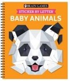 Brain Games, New Seasons, Publications International Ltd - Brain Games - Sticker by Letter: Baby Animals