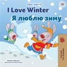 Shelley Admont, Kidkiddos Books - I Love Winter (English Ukrainian Bilingual Book for Kids)