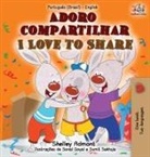 Shelley Admont, Kidkiddos Books - I Love to Share (Portuguese English Bilingual Book for Kids -Brazilian)