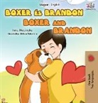 Kidkiddos Books, Inna Nusinsky - Boxer and Brandon (Hungarian English Bilingual Book for Kids)