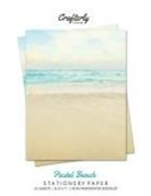 Crafterly Paperie - Pastel Beach Stationery Paper