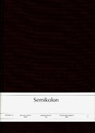 Semikolon Notizbuch Classic A4 blanko burgundy