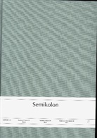 Semikolon Notizbuch Classic A4 blanko moss