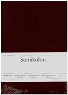 Semikolon Notizbuch Classic A5 dotted burgundy