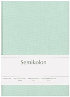 Semikolon Notizbuch Classic A5 blanko moss