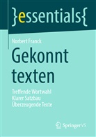 Norbert Franck - Gekonnt texten