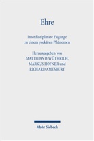 Richard Amesbury, Marku Höfner, Markus Höfner, Matthias D. Wüthrich - Ehre