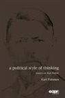 Kari Palonen - A Political Style of Thinking
