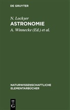 N Lockyer, N. Lockyer, E. Becker, A. Winnecke - Astronomie