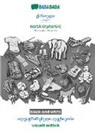 Babadada Gmbh - Georgian (in georgian script) - norsk (nynorsk), visual dictionary, BW