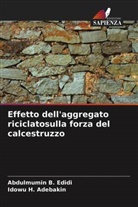Idowu H. Adebakin, Abdulmumin B. Edidi - Effetto dell'aggregato riciclatosulla forza del calcestruzzo