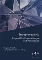 Brigitte Halbfas, Alexande Hartmann, Alexander Hartmann, Brigitte Halbfas, Alexander Hartmann - Entrepreneurship. Ausgewählte Fragestellungen und Perspektiven