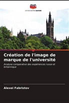 Alexei Fabristov - Création de l'image de marque de l'université