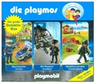 Die Playmos - Die große Detektiv-Box, 3 Audio-CD (Hörbuch)