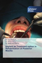 Dr. Utkarsh Gupta, Utkarsh Gupta, Dr. Shivani Saran, Shivani Saran, Akash Raj Sharma, Dr. Akash Raj Sharma - Implant as Treatment option in Rehabilitation of Posterior Maxilla