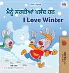 Shelley Admont, Kidkiddos Books - I Love Winter (Punjabi English Bilingual Children's Book - Gurmukhi)
