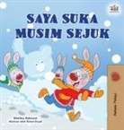 Shelley Admont, Kidkiddos Books - I Love Winter (Malay Children's Book)