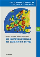 MEYER, Meyer, Wolfgang Meyer, Reinhar Stockmann, Reinhard Stockmann - Die Institutionalisierung der Evaluation in Europa
