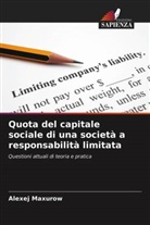 Alexej Maxurow - Quota del capitale sociale di una società a responsabilità limitata