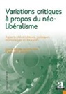 Jean-Louis Chancerel, Sacha Varin - Variations critiques à propos du néolibéralisme
