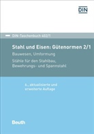 DIN e.V., DI e V, DIN e V - Stahl und Eisen: Gütenormen 2/1