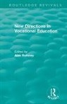 Alan Rumney, Alan Rumney - New Directions in Vocational Education