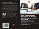 Christian Avila Torres - ANALYSE DES BONNES PRATIQUES EN MATIÈRE DE TALENTS HUMAINS EN EQUATEUR