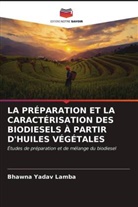 Bhawna Yadav Lamba - LA PRÉPARATION ET LA CARACTÉRISATION DES BIODIESELS À PARTIR D'HUILES VÉGÉTALES