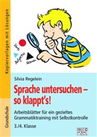 Silvia Regelein - Sprache untersuchen - so klappt´s! 3./4. Klasse