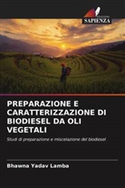 Bhawna Yadav Lamba - PREPARAZIONE E CARATTERIZZAZIONE DI BIODIESEL DA OLI VEGETALI
