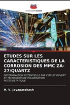 H. V. Jayaparakash - ETUDES SUR LES CARACTERISTIQUES DE LA CORROSION DES MMC ZA-27/QUARTZ