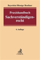 Walter Bayerlein, Walter Bayerlein u a, Katharina Bleutge, Wolfgan Roessner, Wolfgang Roeßner - Praxishandbuch Sachverständigenrecht