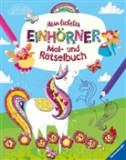 Sam Loman - Mein liebstes Einhörner-Mal- und Rätselbuch