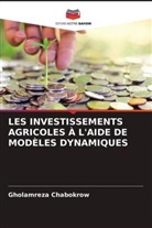 Gholamreza Chabokrow - LES INVESTISSEMENTS AGRICOLES À L'AIDE DE MODÈLES DYNAMIQUES