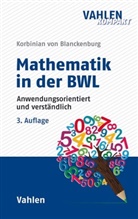 Korbinian von Blanckenburg, Korbinian von (Prof. Dr.) Blanckenburg - Mathematik in der BWL