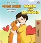 Kidkiddos Books, Inna Nusinsky - Boxer and Brandon (Korean English Bilingual Book for Kids)