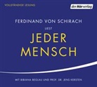 Ferdinand von Schirach, Bibiana Beglau, Jens Kersten, Jens Prof. Dr. Kersten, Ferdinand von Schirach - Jeder Mensch, 1 Audio-CD (Audio book)
