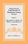 James McAllister - Abstracts from the Land Records of Dorchester County, Maryland, Volume C