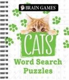 Brain Games, Publications International Ltd - Brain Games - Cats Word Search Puzzles