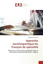 Redouane DALI ALI - Approche sociolinguistique du Français de spécialité
