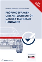 Ralf Deußen, Volker Schlüter, Volkert Schlüter - Prüfungsfragen und Antworten für das Kfz-Techniker-Handwerk