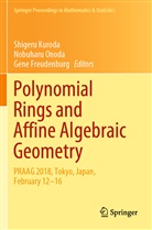 Gene Freudenburg, Shigeru Kuroda, Nobuhar Onoda, Nobuharu Onoda - Polynomial Rings and Affine Algebraic Geometry