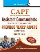 RPH Editorial Board - CAPF Assistant Commandants
