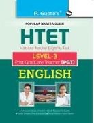 Rph Editorial Board - HTET (PGT) Post Graduate Teacher (Level3) English Exam Guide
