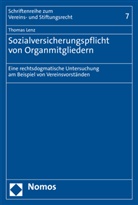 Thomas Lenz - Sozialversicherungspflicht von Organmitgliedern