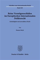 Hannes Meyle - Reine Vermögensschäden im Europäischen Internationalen Deliktsrecht.