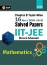 Gkp - IIT JEE 2020 - Mathematics (Main & Advanced) - 16 Years' Chapter wise & Topic wise Solved Papers 2004-2019