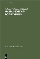 Wolfgang H. Staehle, Jörg Sydow - Managementforschung 1