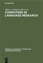 Walter A. Sedelow, Sally Yeates Sedelow - Computers in Language Research