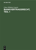 Degruyter - Bankvertragsrecht, Erster Teil